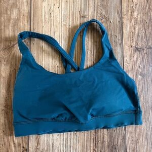 lululemon athletica Deep Teal Sports Bra